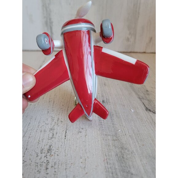 Danbury Mint airplane Wisconsin Badgers ornament Xmas - Picture 6 of 6